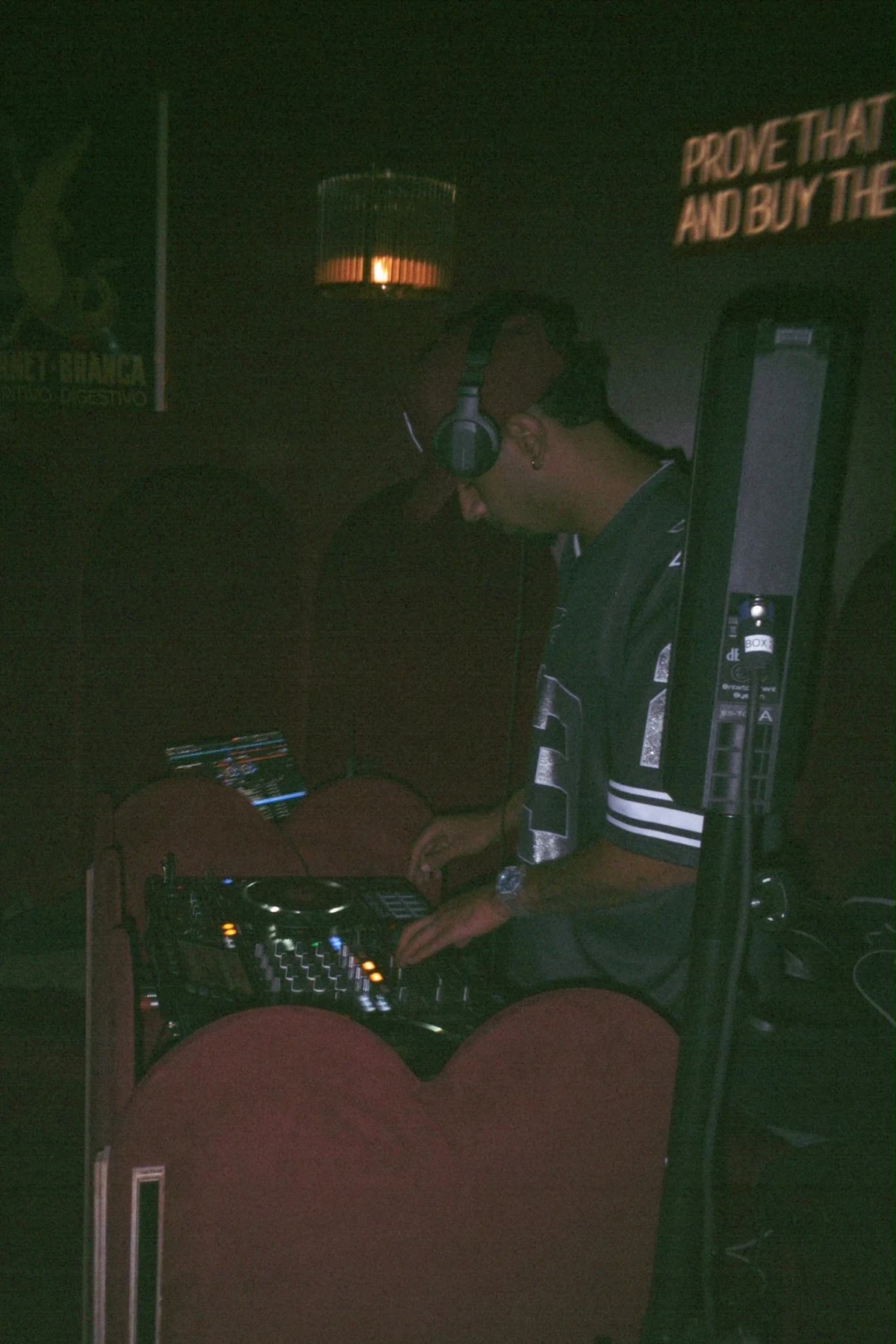 DjeeWagon during a performance